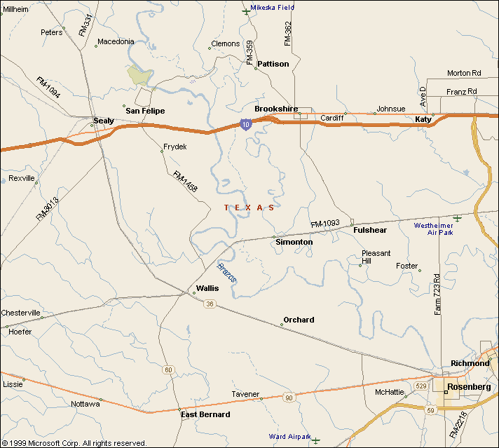 Sealy-Rosenberg-Hwy36